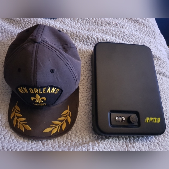 A Metal Combination Lock Box, Solid Steel Gun Safe with 3 Digits Combinati… - Picture 11 of 11